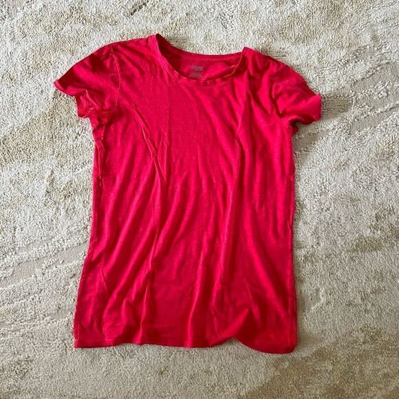 Pink neon pink Victoria’s Secret short sleeve T-shirt - Picture 1 of 3